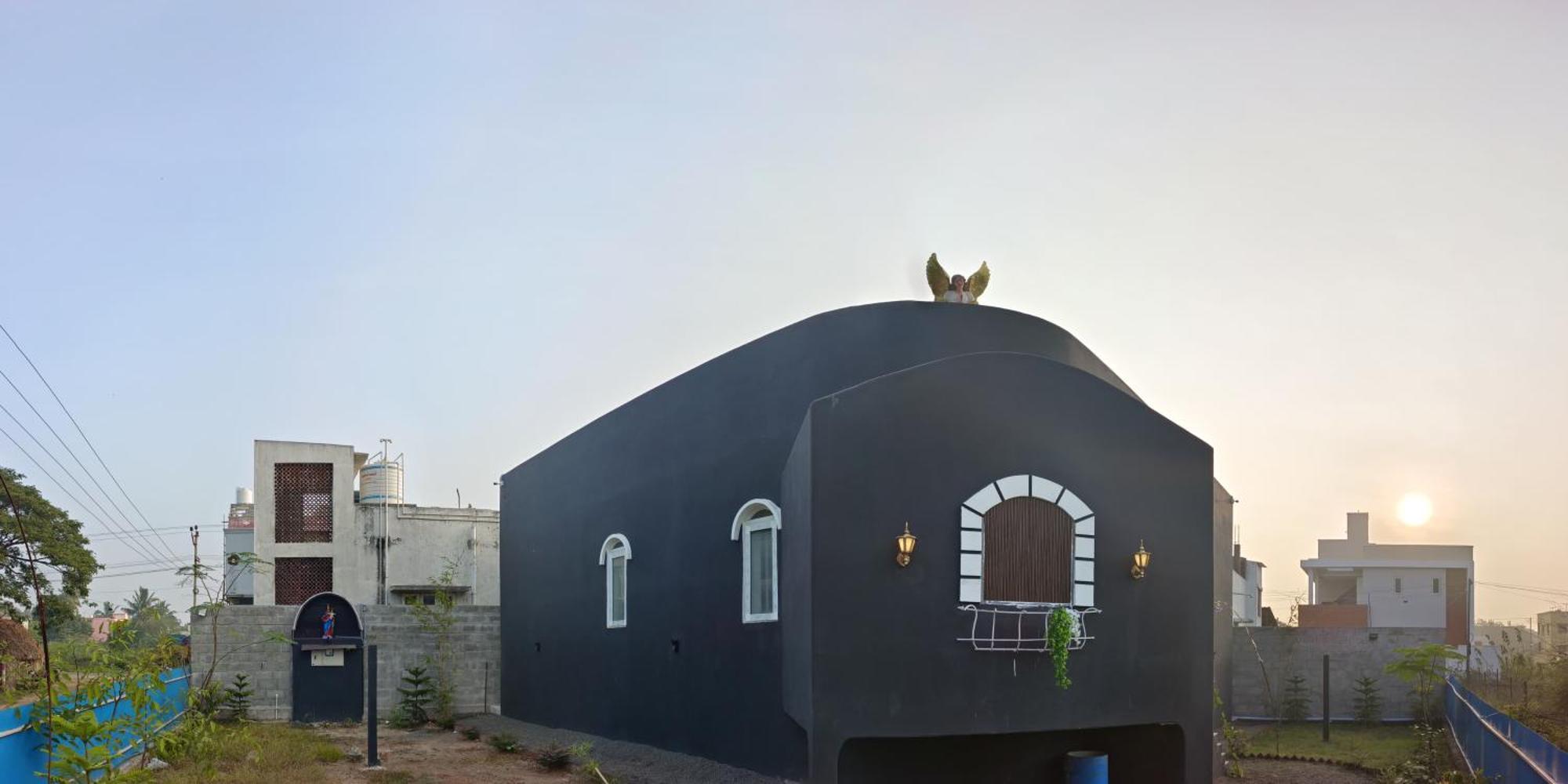 Caveman Guest House 퐁디셰리 외부 사진